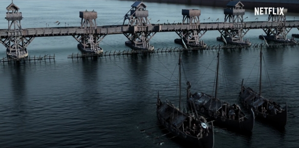 Vikings Valhalla Season 1 released Official Teaser London Bridge collapsed-8