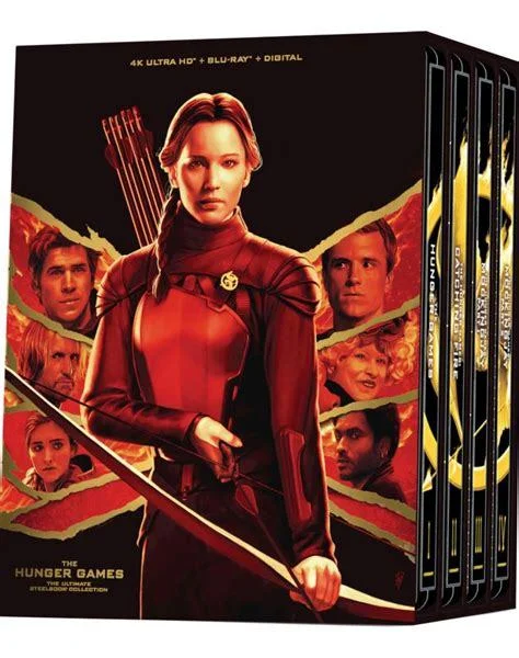 "The Hunger Games" film series will be released in 4K Ultra HD Blu-ray Disc + digital version of the steel box