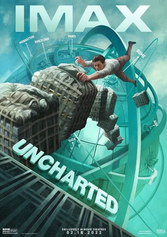 The world's first wave of media word-of-mouth for "Uncharted" is freshly released, and various media are full of praise for the film