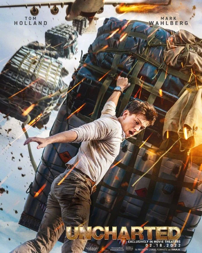 'Uncharted' tops the North American box office, breaking 97 million on its first day