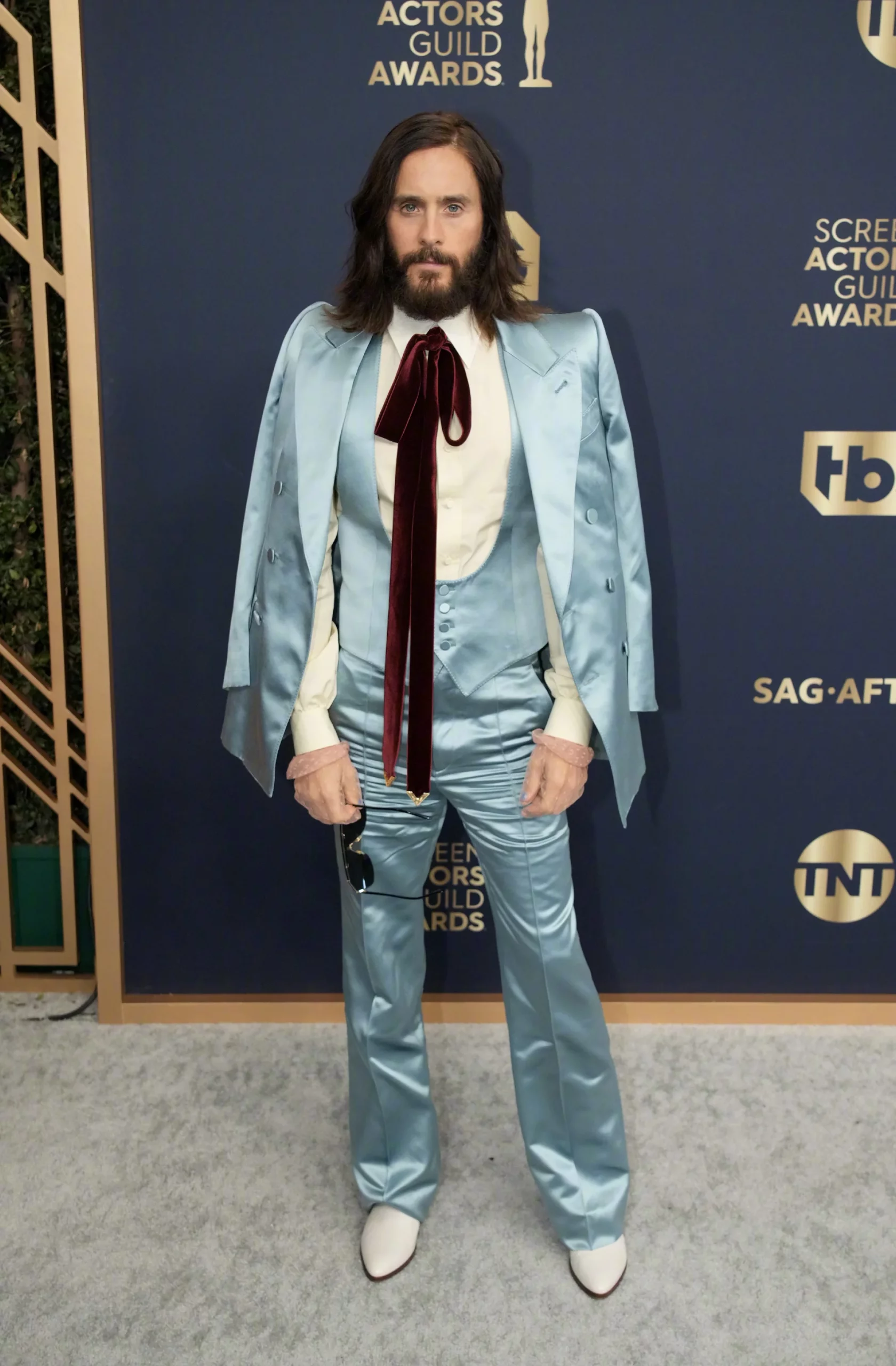 28th Screen Actors Guild Awards red carpet, Jared Leto debuts ​​​
