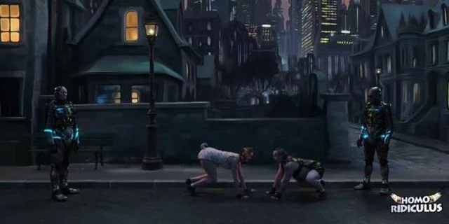 "Bigbug" Review: 2022 Netflix R-rated sci-fi comedy robot counterattacks humans!