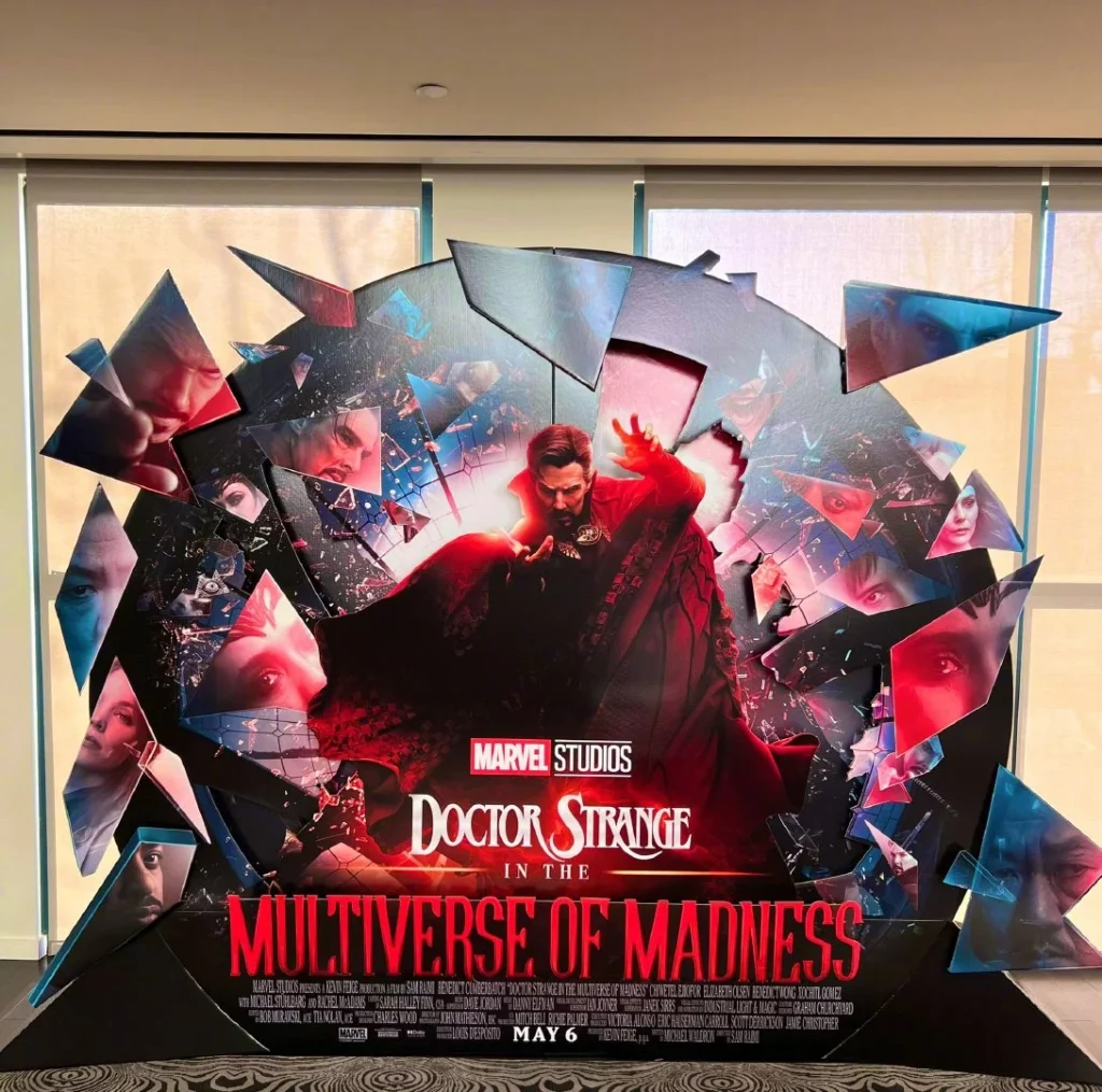 Cinema poster for "Doctor Strange in the Multiverse of Madness"