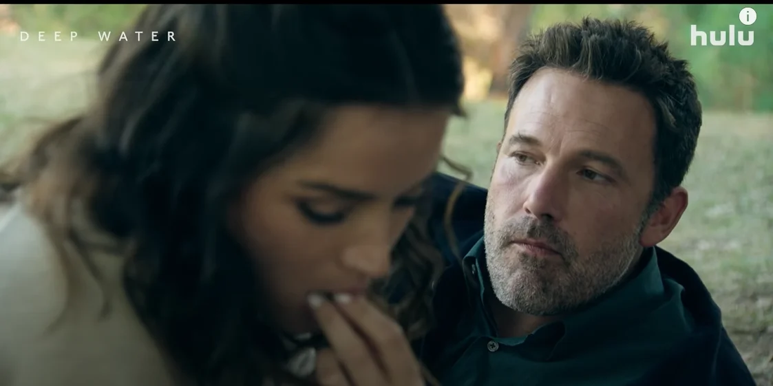 "Deep Water" starring Ben Affleck and ex-girlfriend Ana de Armas releases Trailer, it's coming to Hulu on 3.18