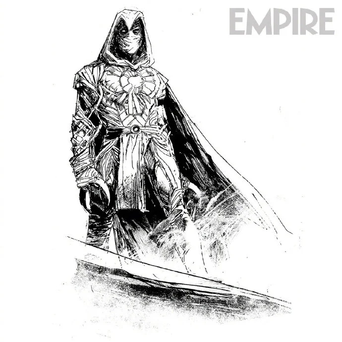 'Empire' shares some of 'Moon Knight' cover manuscripts