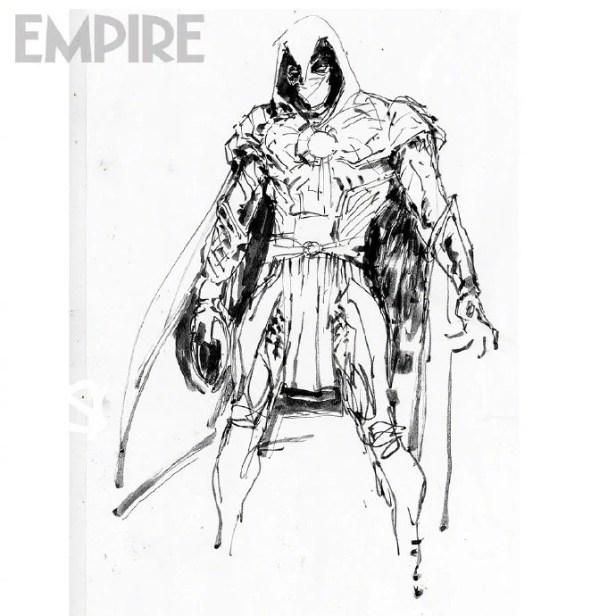 'Empire' shares some of 'Moon Knight' cover manuscripts