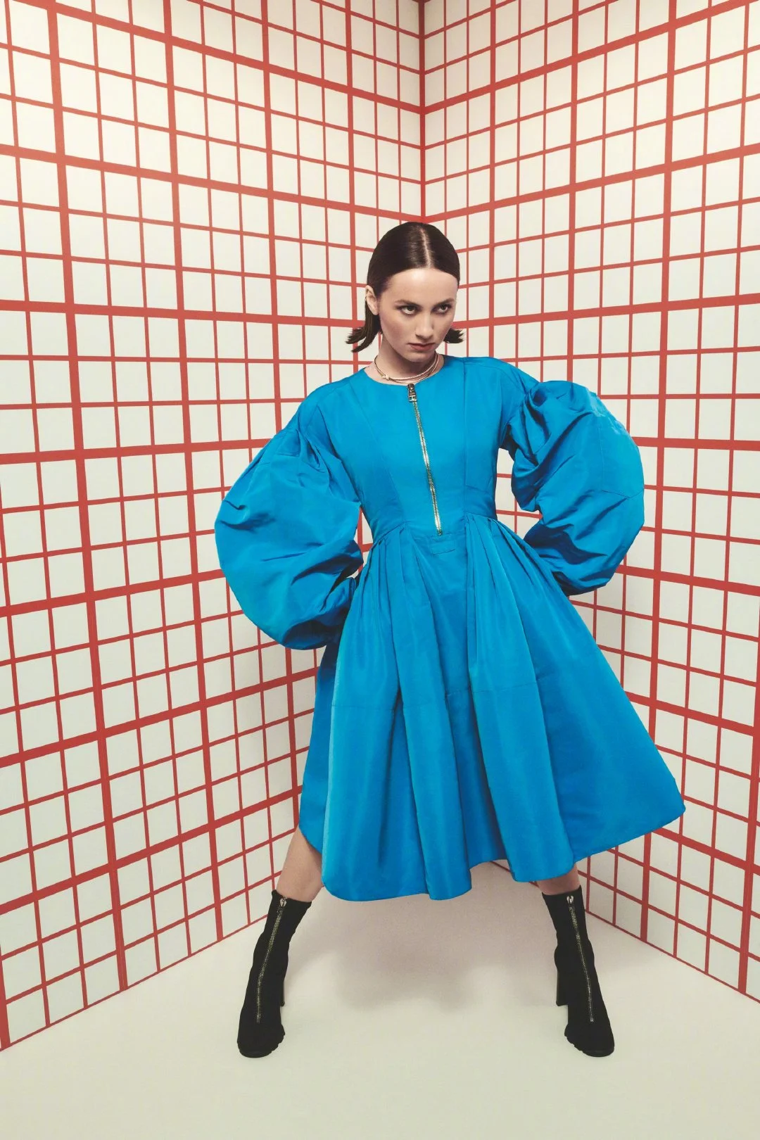 Maude Apatow ("Euphoria"), "Flaunt" magazine February issue photo ​​​