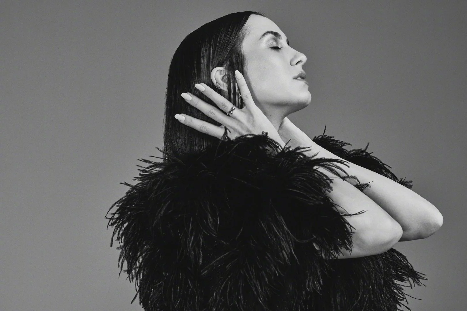 Maude Apatow ("Euphoria"), "Flaunt" magazine February issue photo ​​​