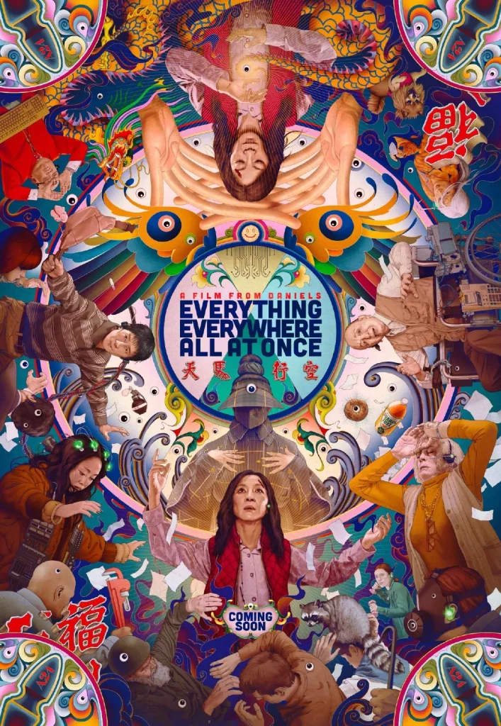 Michelle Yeoh starring in "Everything Everywhere All at Once" releases new poster