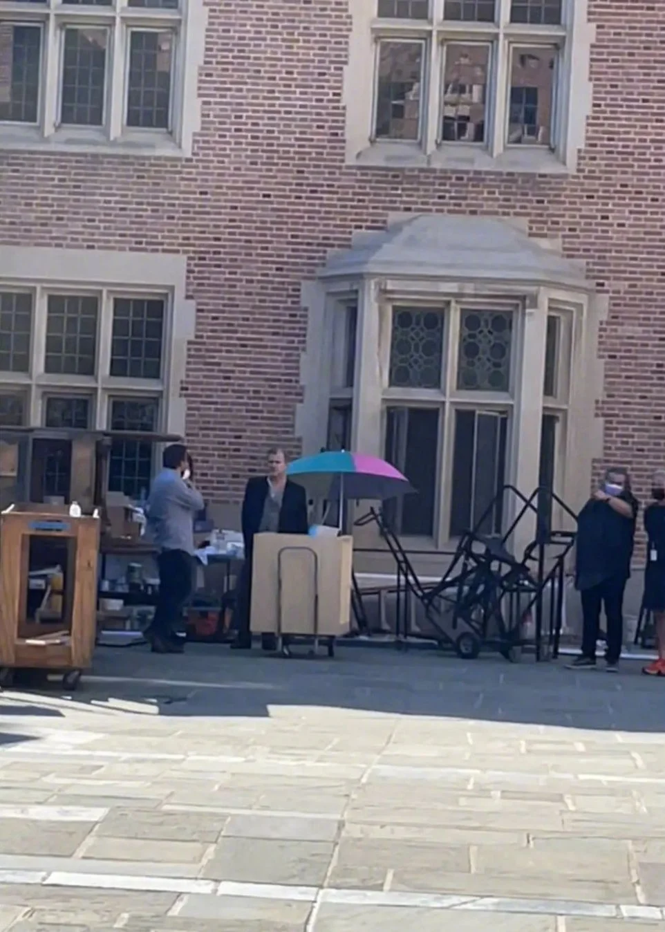 Nolan's new film "Oppenheimer" released a makeup photo