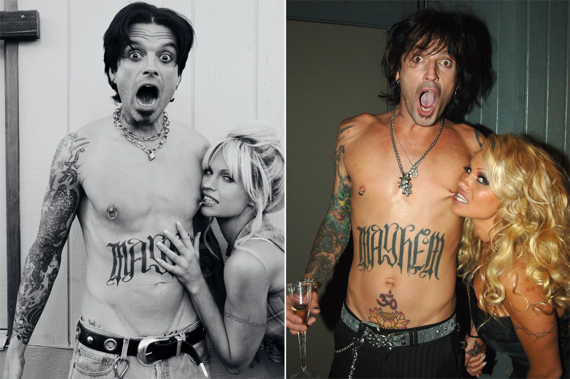 "Pam & Tommy" : It tells about Pamela Anderson and Tommy Lee's honeymoon sex tape is stolen and leaked to the public