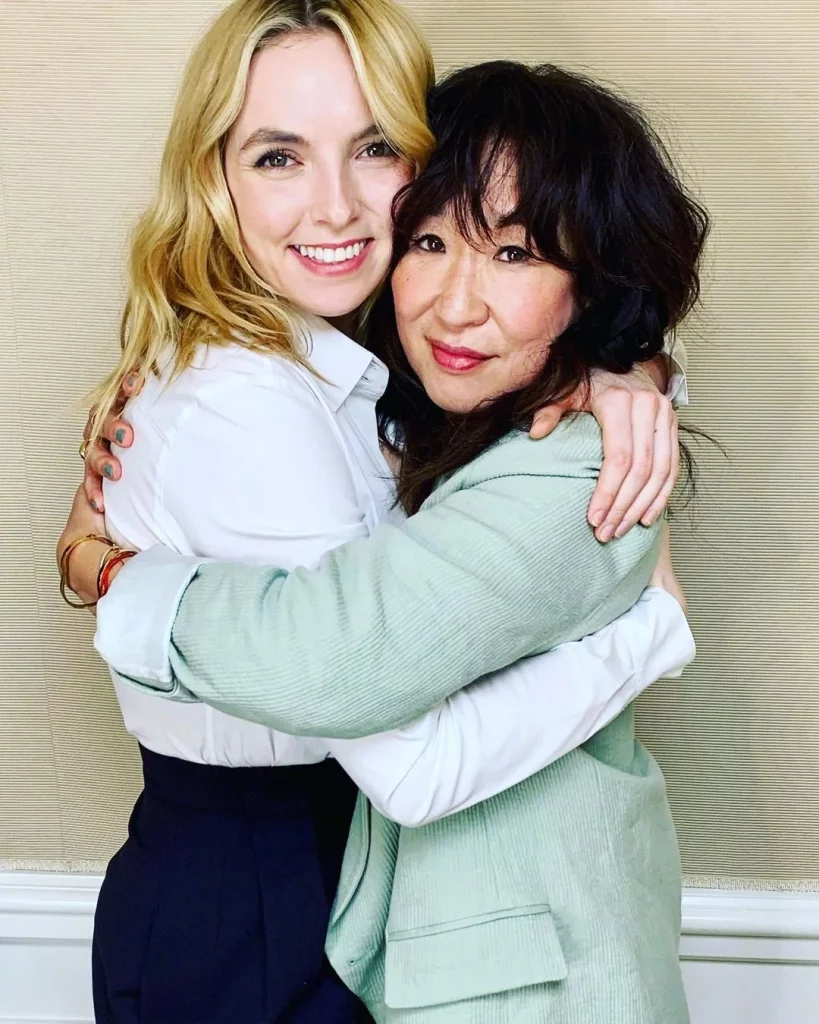 Sandra Oh said goodbye to "Killing Eve" on Instagram