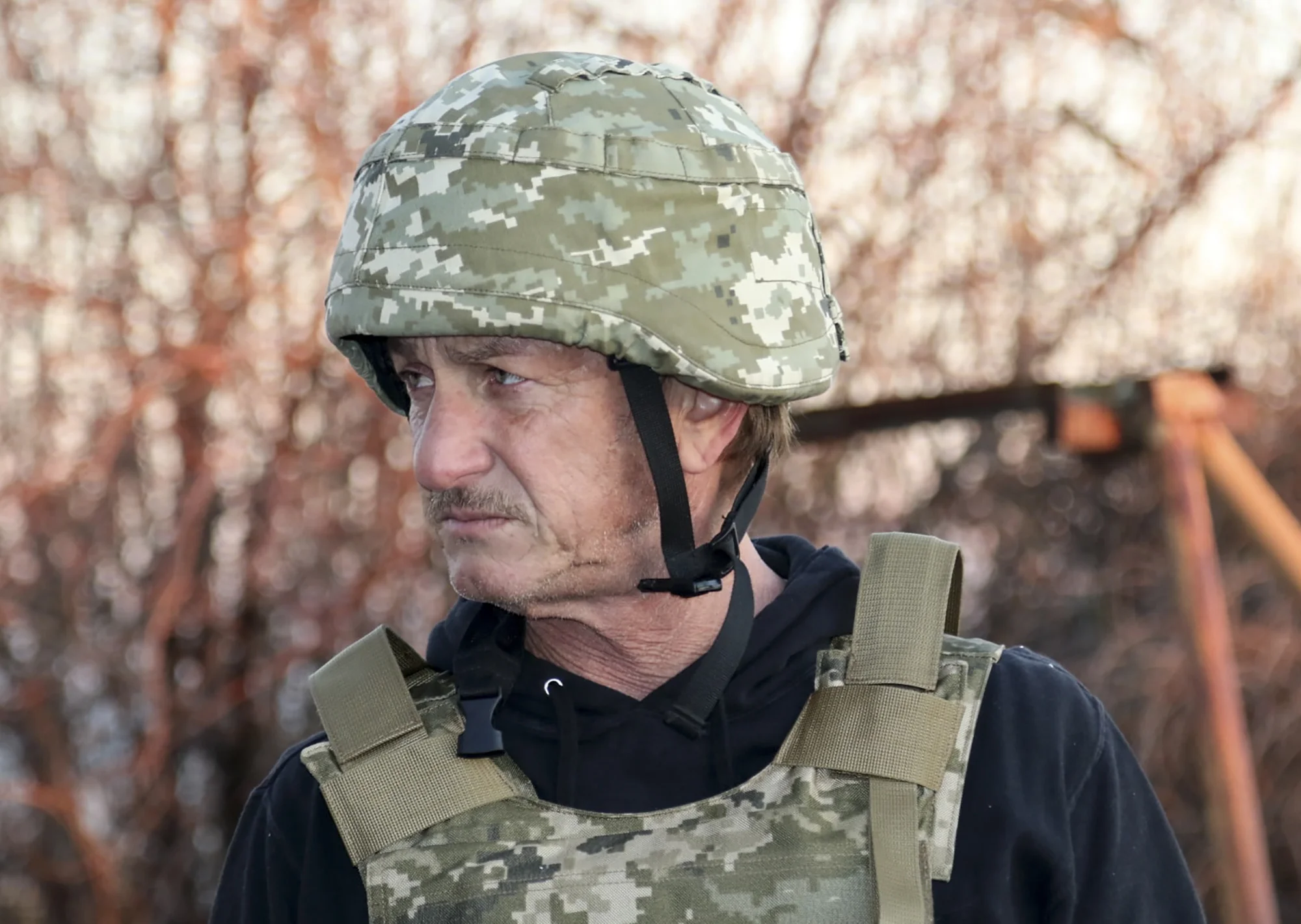 Sean Penn is filming the Russian invasion documentary in Ukraine
