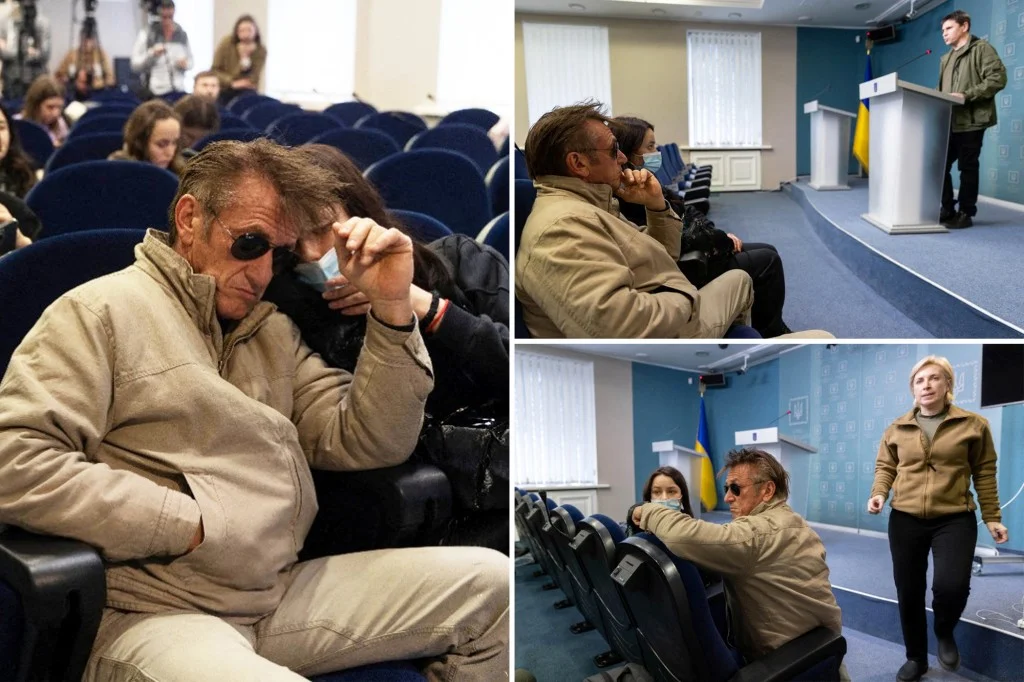 Sean Penn is filming the Russian invasion documentary in Ukraine