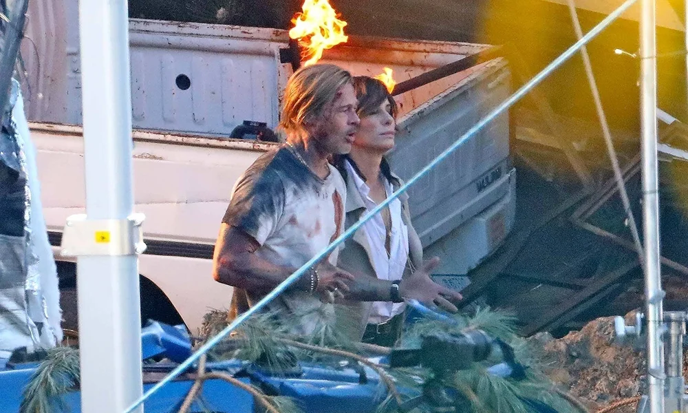 The action film "Bullet Train" Teaser Trailer starring Brad Pitt, it will be released in North America on July 15 this year