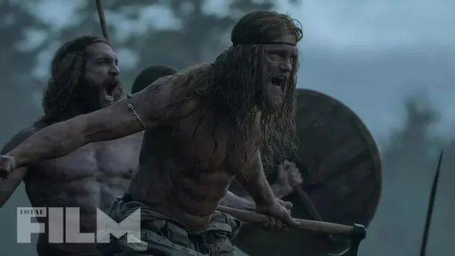 The movie "The Northman" exposes new stills, and the bloody battle is about to start