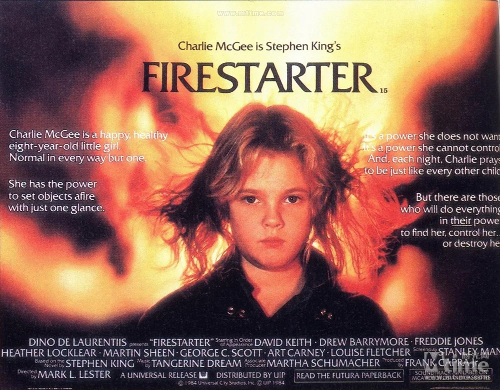 The restart version of "Firestarter" released the Official Trailer, the girl who plays with fire is really good