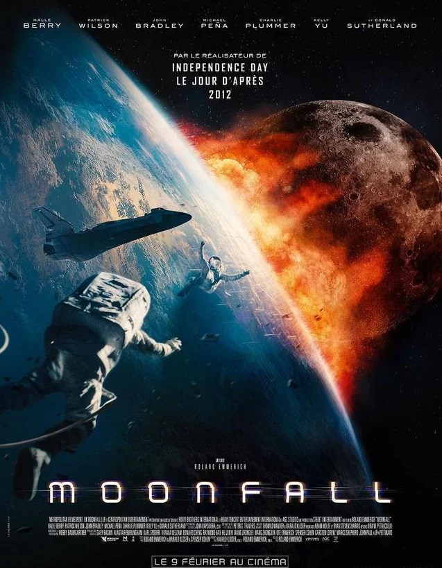 The sci-fi disaster film "Moonfall" has a bad reputation, and its freshness on Rotten Tomatoes is only 43%