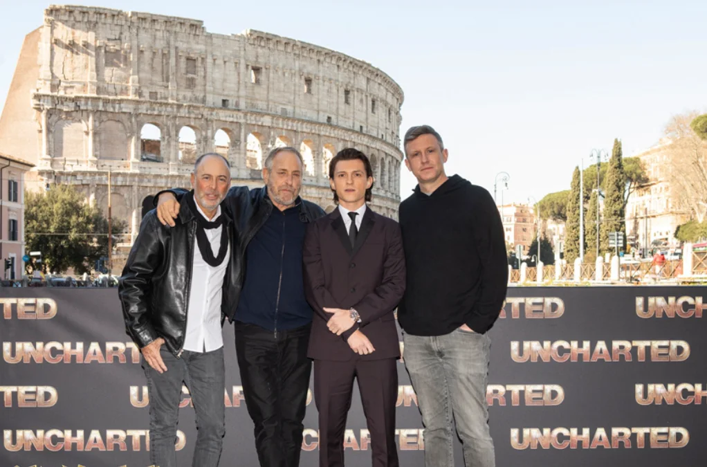 "Uncharted" opens European Roadshow, Tom Holland is handsome and goes back to the treasure hunt