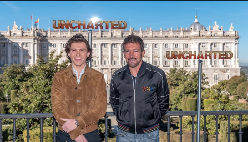 "Uncharted" opens European Roadshow, Tom Holland is handsome and goes back to the treasure hunt
