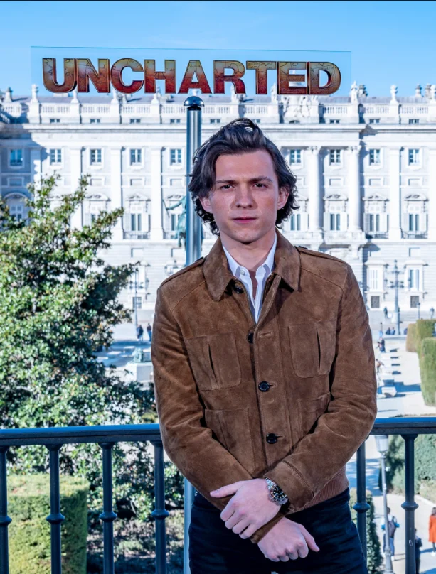 "Uncharted" opens European Roadshow, Tom Holland is handsome and goes back to the treasure hunt