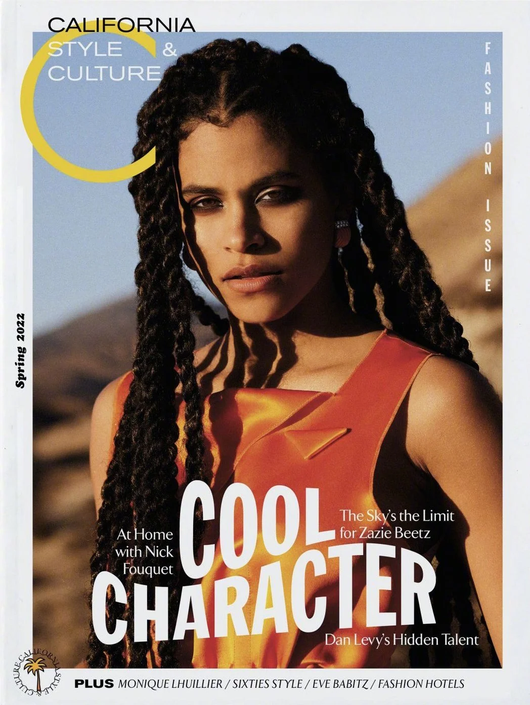 Zazie Beetz,"C" magazine spring issue photo ​​​