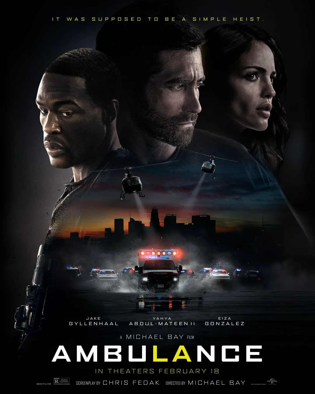 "Ambulance" exposed behind-the-scenes special, the stars praise Michael Bay