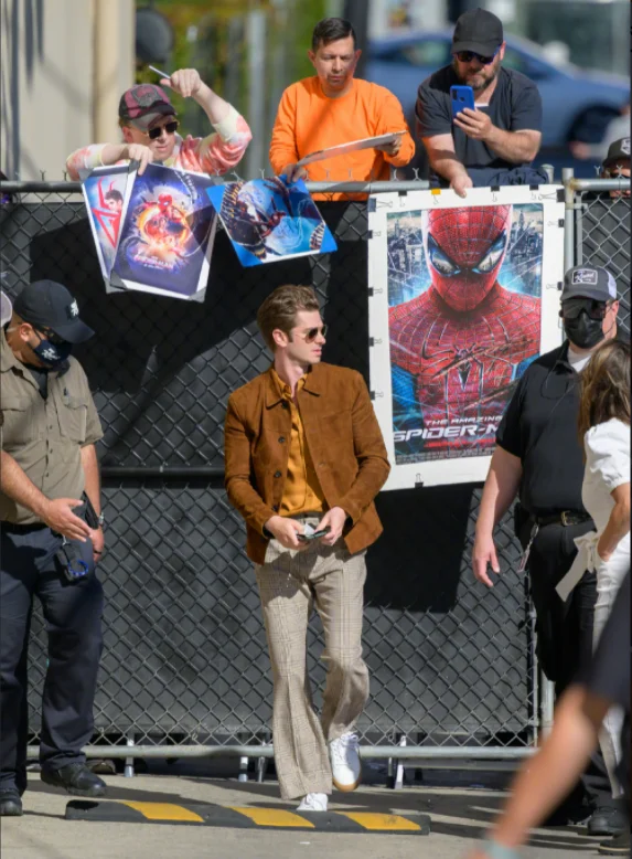 Andrew Garfield on the show ​​​