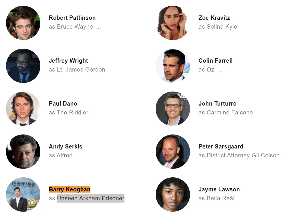 Barry Keoghan tweets about "The Batman"