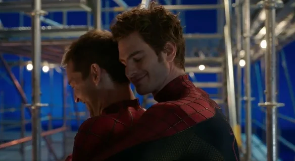 Behind the scenes of the "Spider-Man: No Way Home" special effects scene
