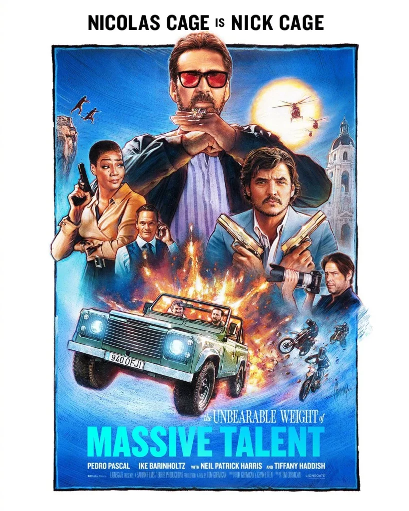 Cage's new film "The Unbearable Weight of Massive Talent‎" Releases New Poster