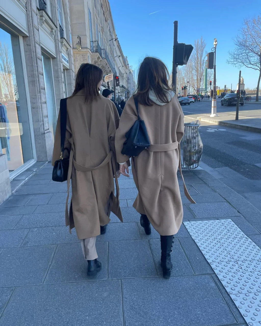 Cindy Crawford & Kaia Gerber mother and daughter recently in Paris Fashion Week ​​​