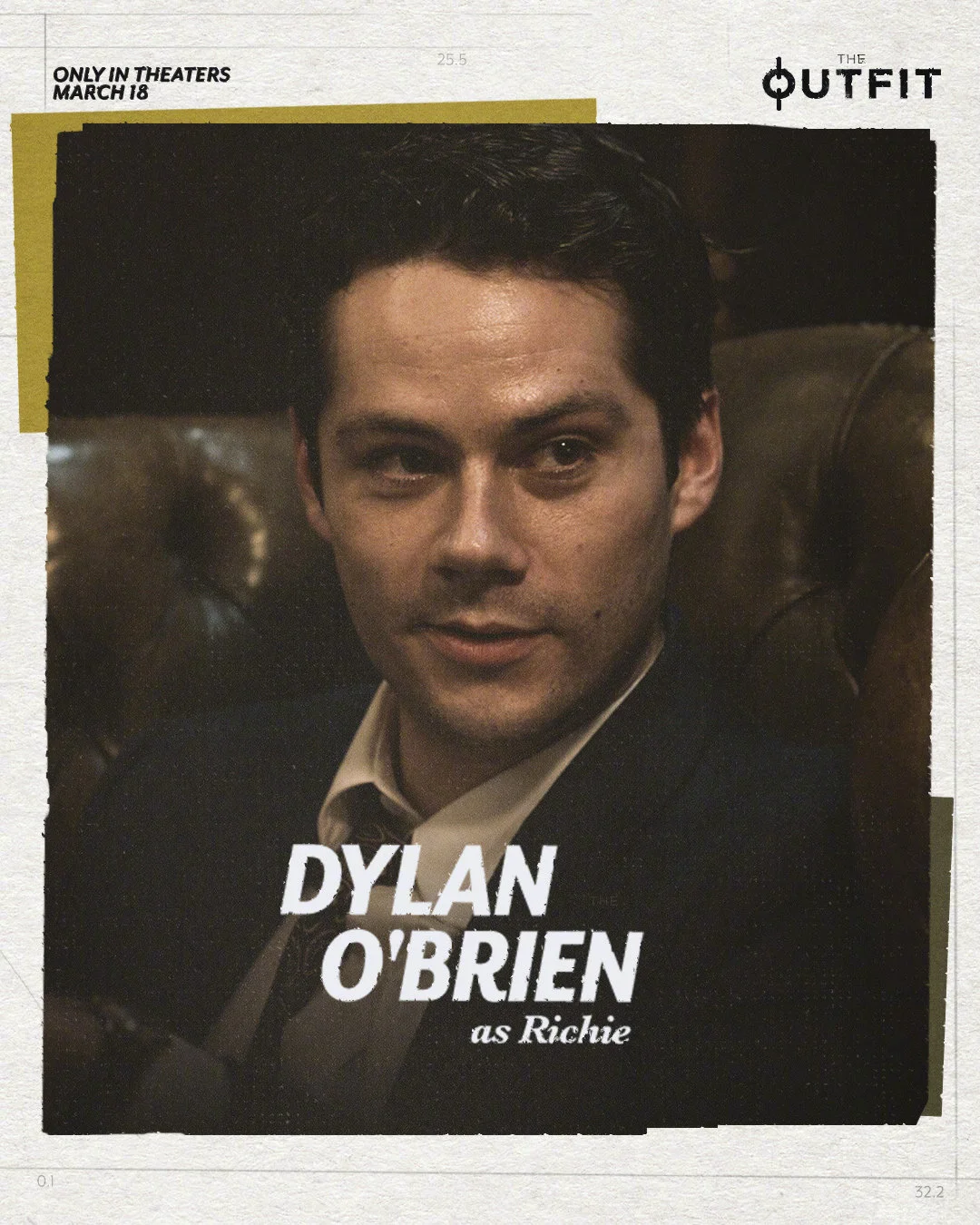 Crime Drama "The Outfit" Releases Character Posters