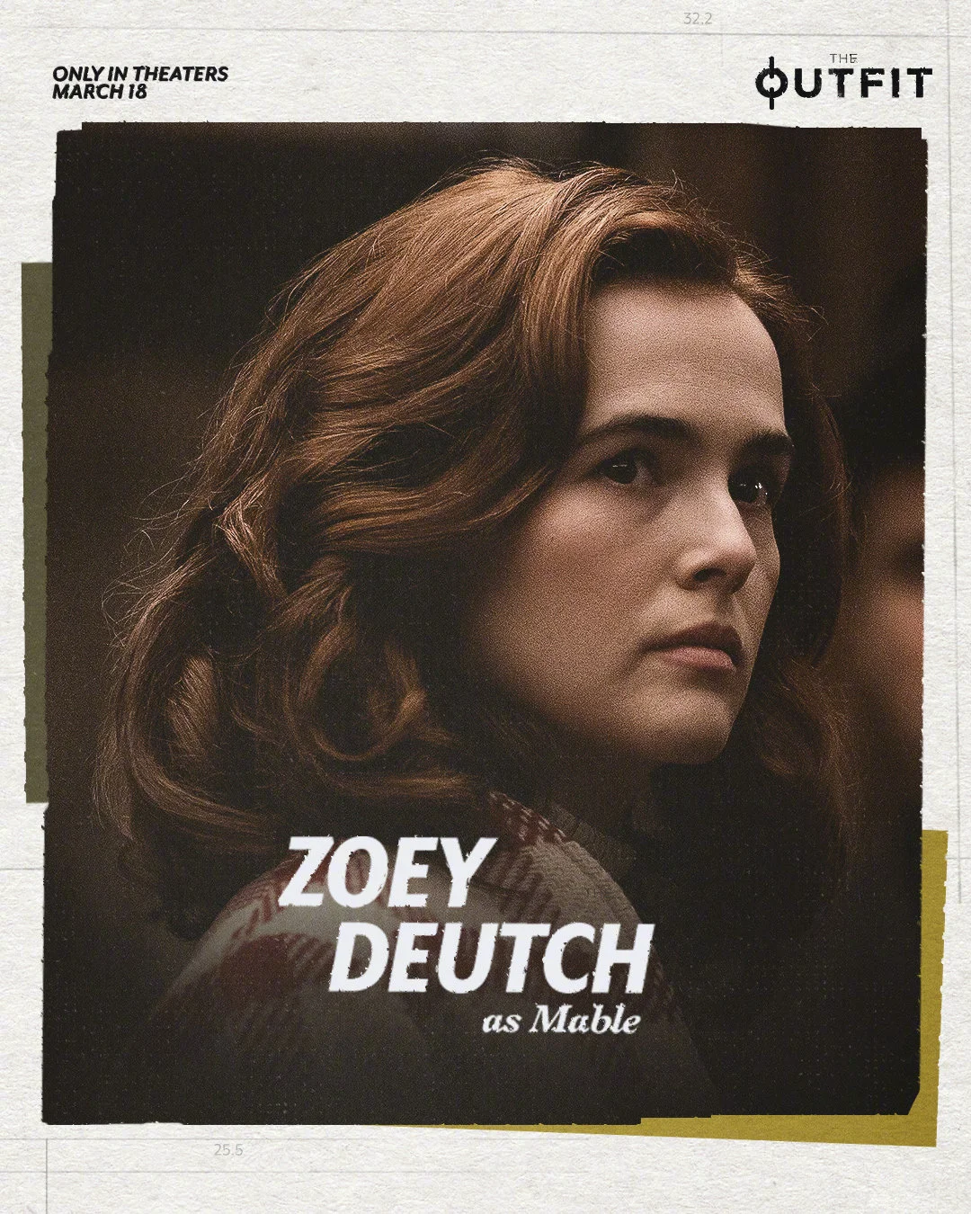 Crime Drama "The Outfit" Releases Character Posters