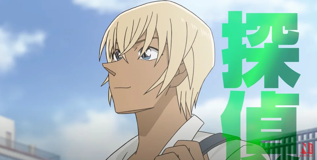 "Detective Conan: Zero's Tea Time" teaser, it will be launched on Netflix in July this year