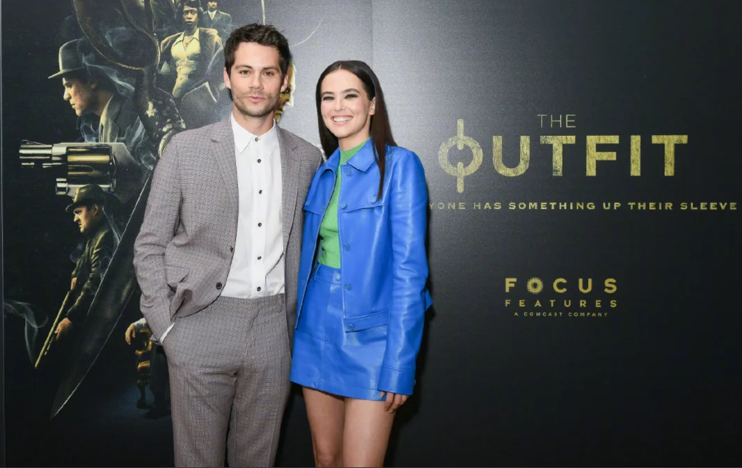 Dylan O'Brien and Zoey Deutch appear at the New York special screening of the new film "The Outfit"