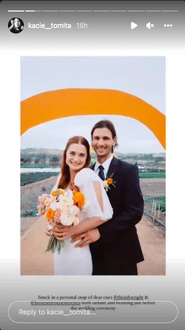"Ginny Weasley" Bonnie Kathleen Wright of "Harry Potter" announces marriage on Instagram