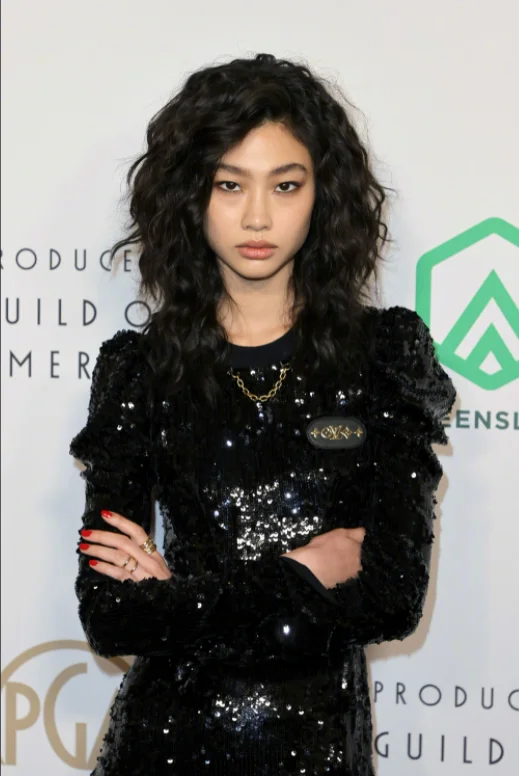Hoyeon Jung at Producers Guild of America Award
