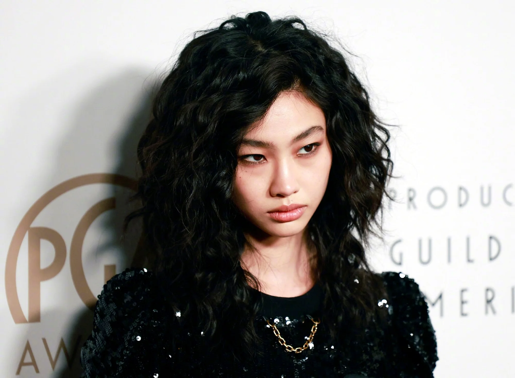 Hoyeon Jung at Producers Guild of America Award