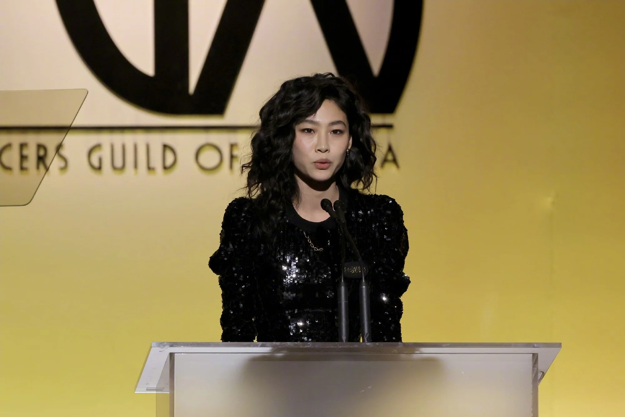 Hoyeon Jung at Producers Guild of America Award