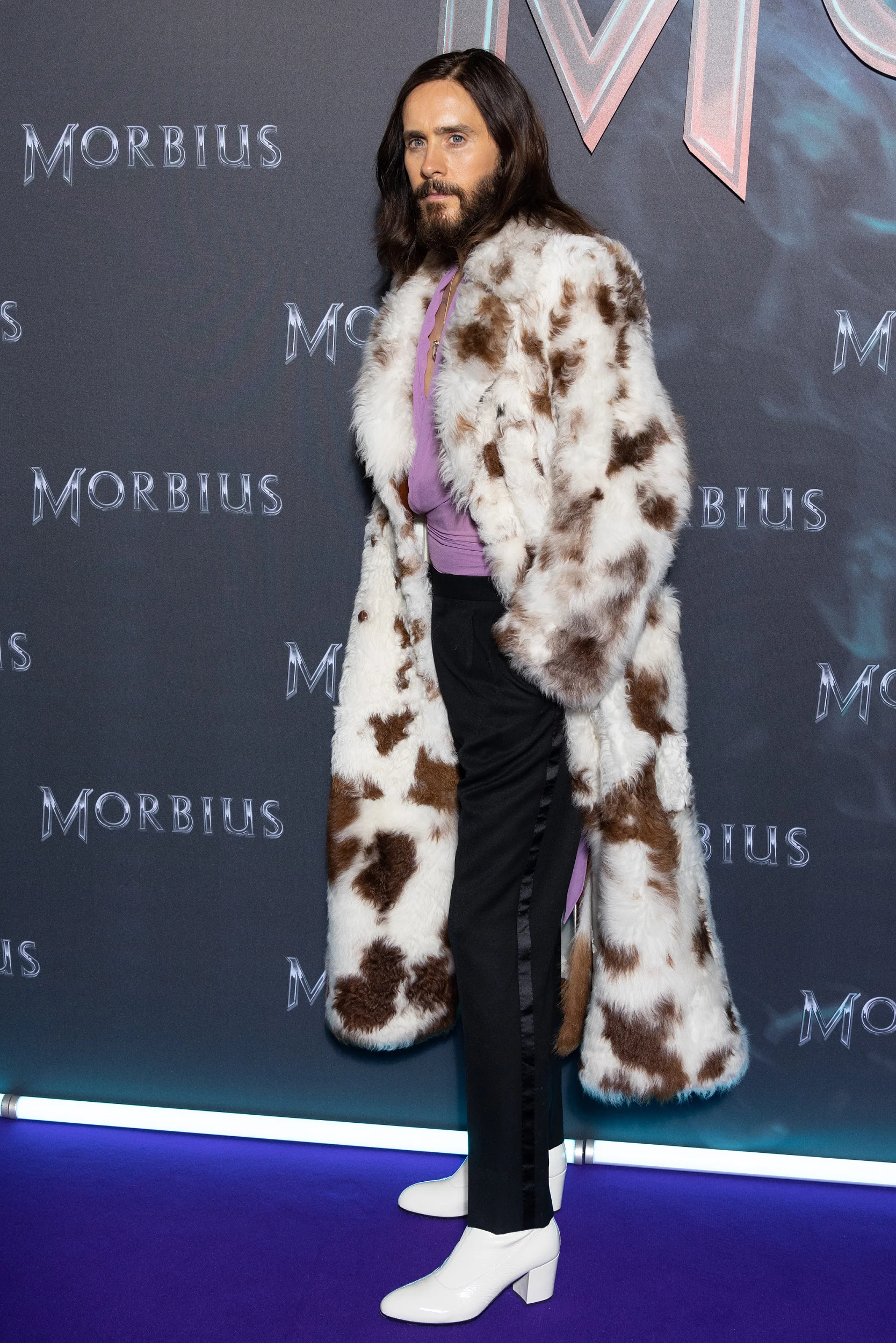 Jared Leto at the Paris premiere of "Morbius"