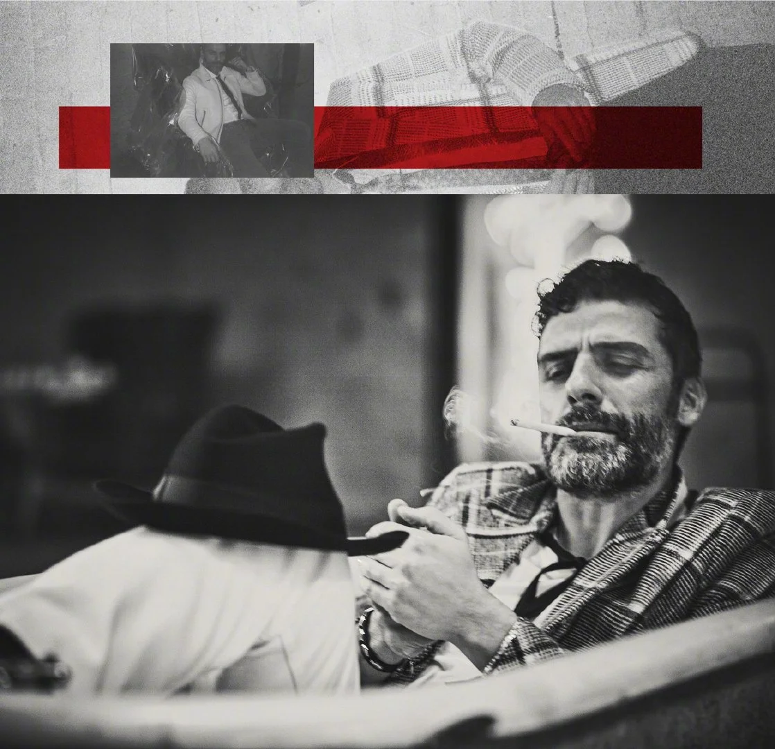 "Moon Knight" Oscar Isaac, photo in the April/May issue of Esquire Magazine USA ​​​