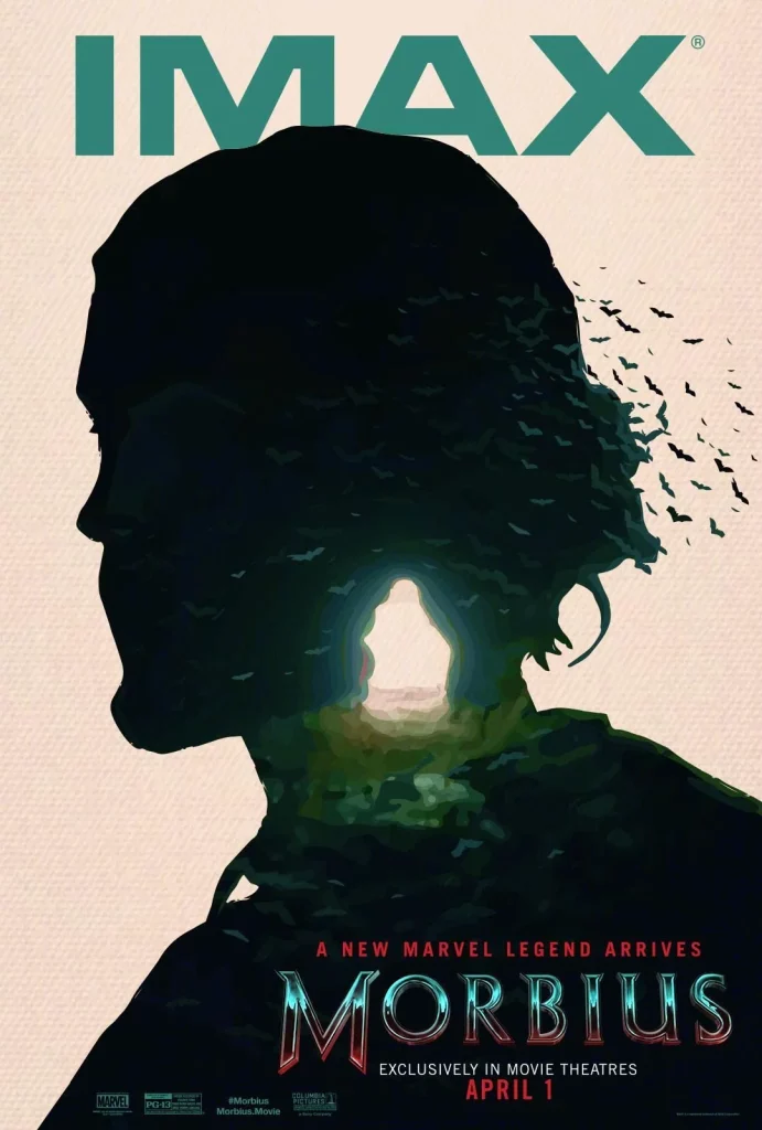 "Morbius" reveals IMAX poster