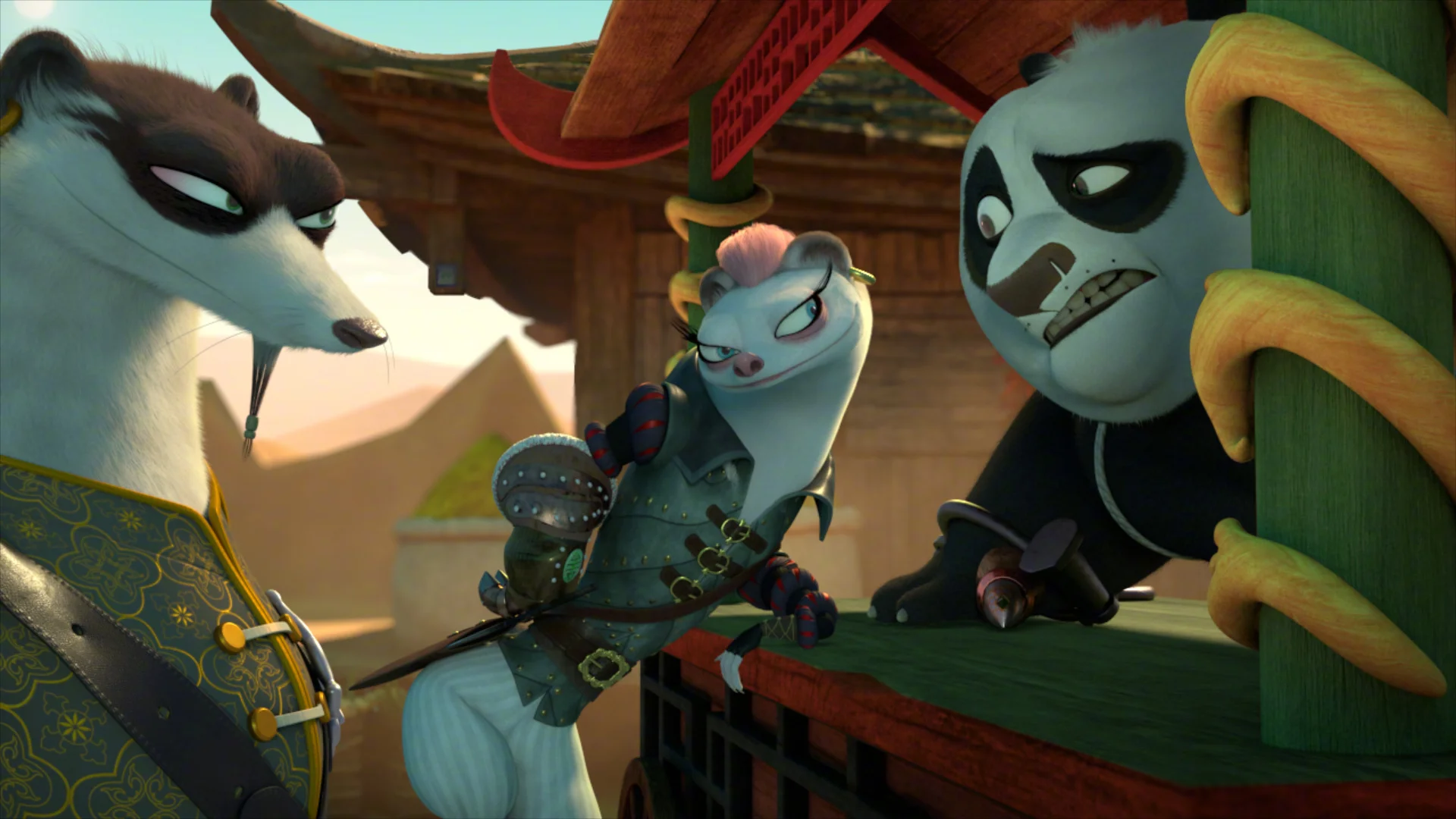 Netflix and DreamWorks will co-produce animated series "Kung Fu Panda: The Dragon Knight"