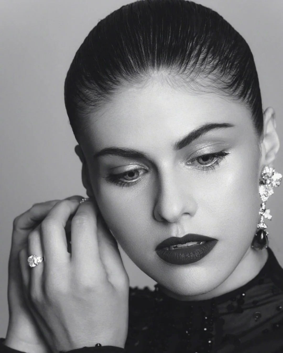 New photo of Alexandra Daddario, photographer Elias Tahan