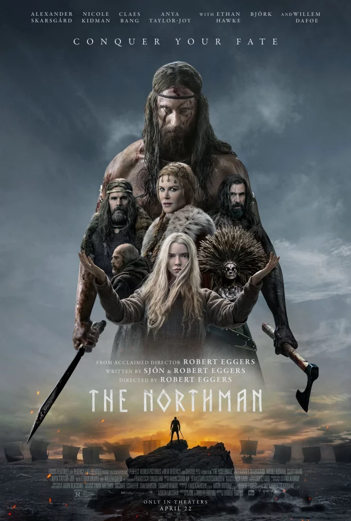 New poster for epic "The Northman"