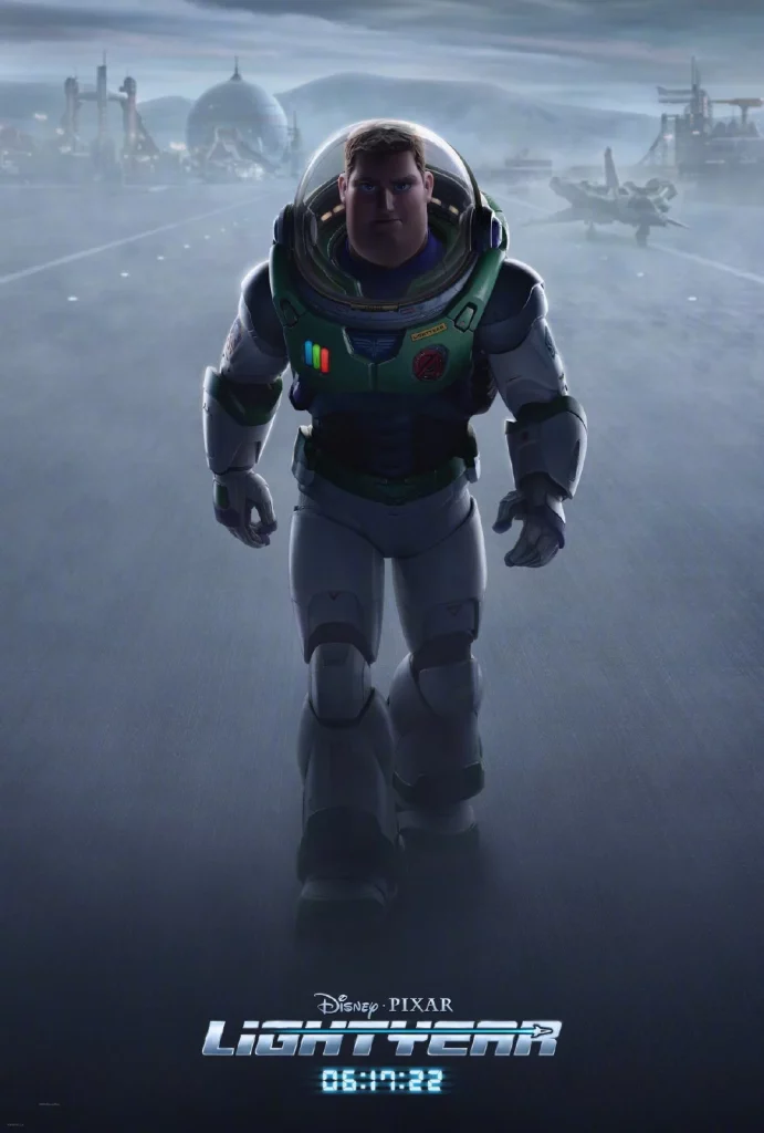 New trailer and poster for "Lightyear", it's voiced by Chris Evans!