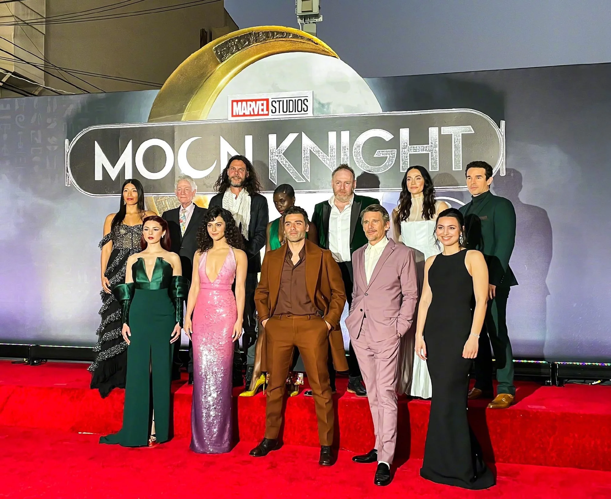 Oscar Isaac at the 'Moon Knight' Los Angeles Premiere