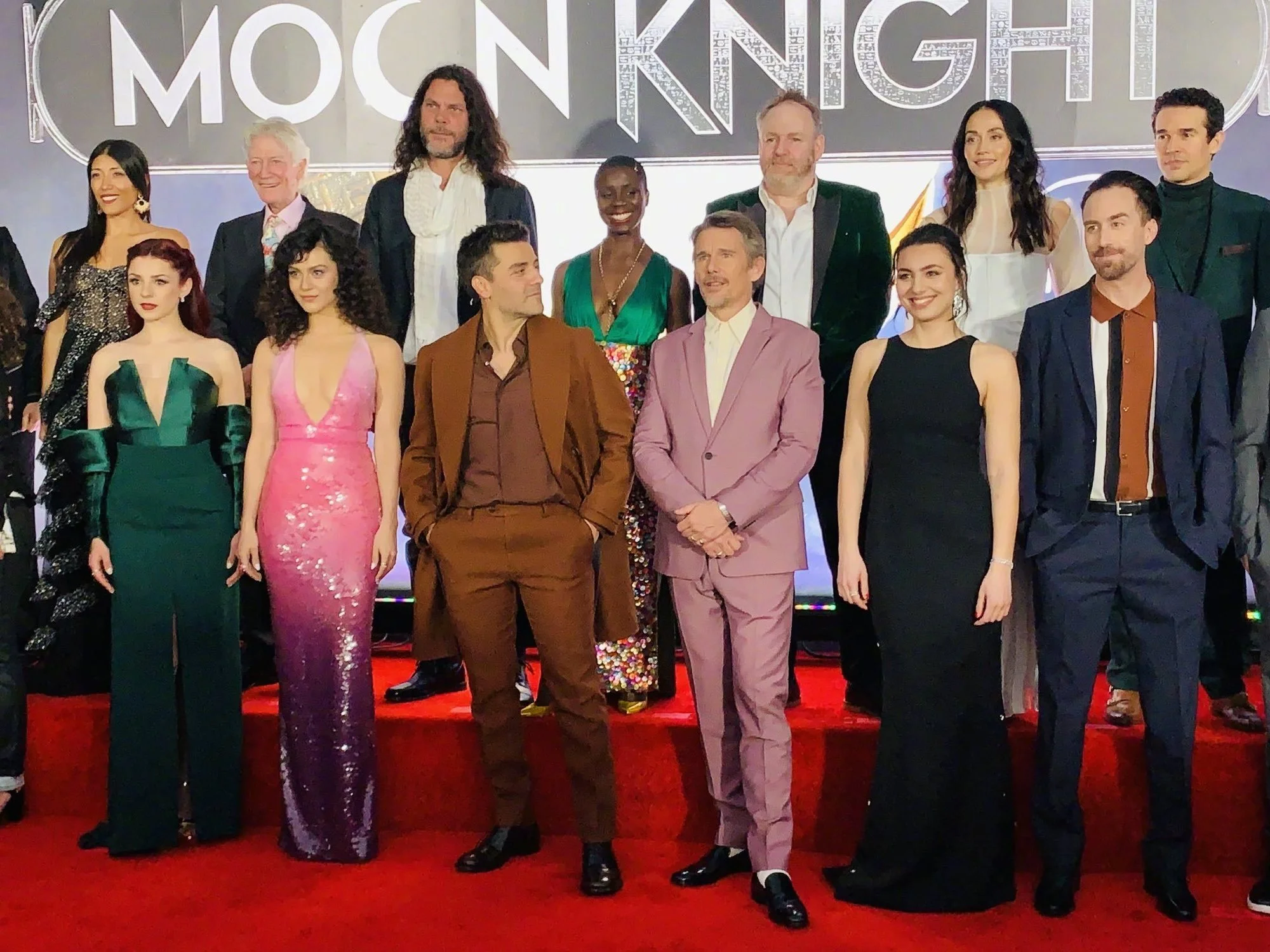 Oscar Isaac at the 'Moon Knight' Los Angeles Premiere