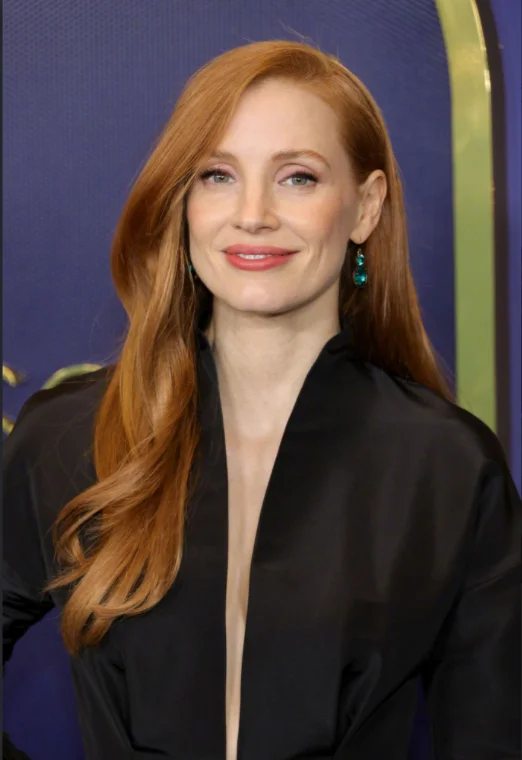 #Oscar nominees' luncheon# Jessica Chastain debuts ​​​